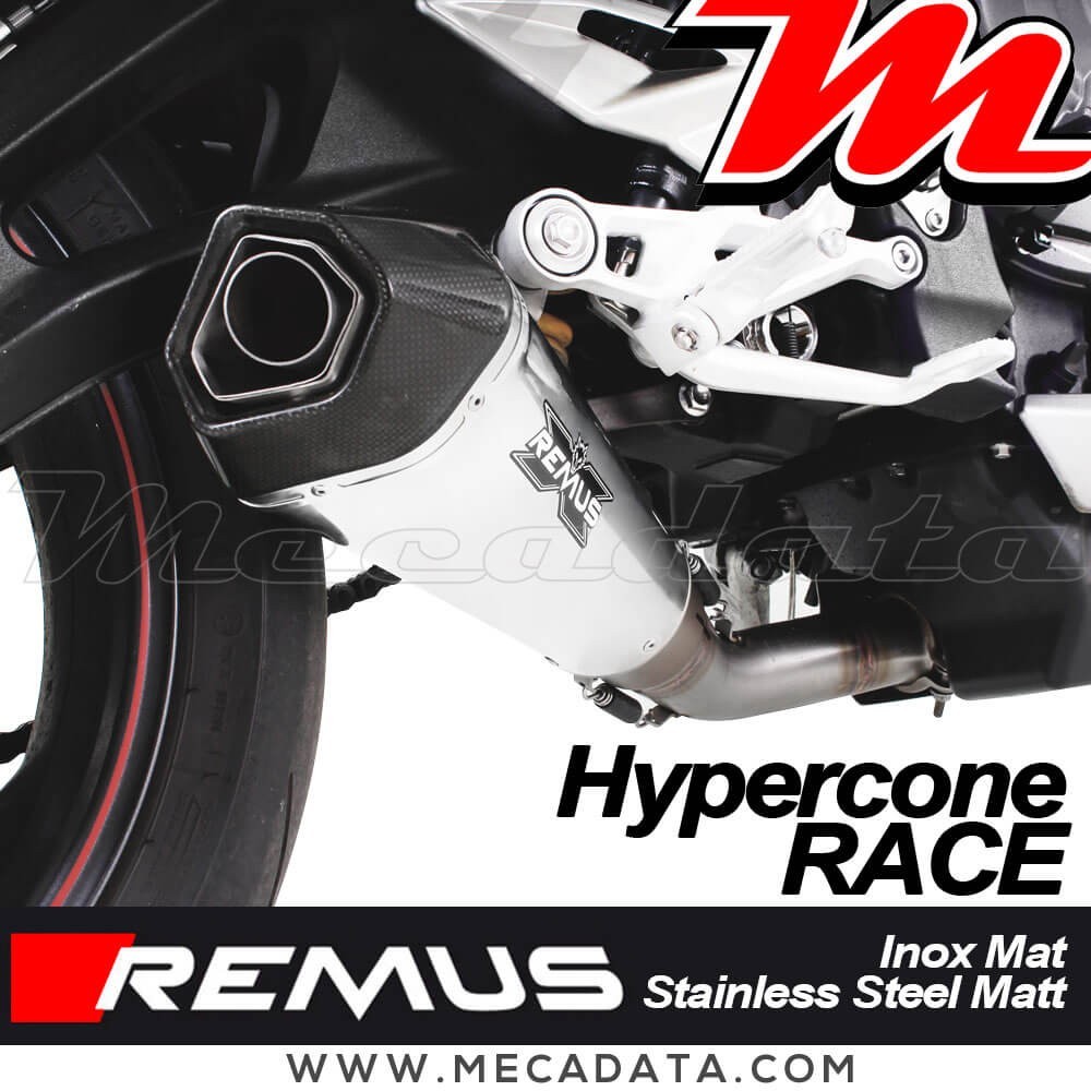 Silencieux Pot d'échappement REMUS Hypercone Race Triumph Street Triple 765 R 2017 - 2020