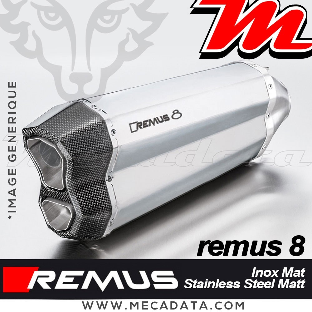 Silencieux Pot d'échappement TRIUMPH Tiger 800 XR 2015-2016 REMUS Remus 8