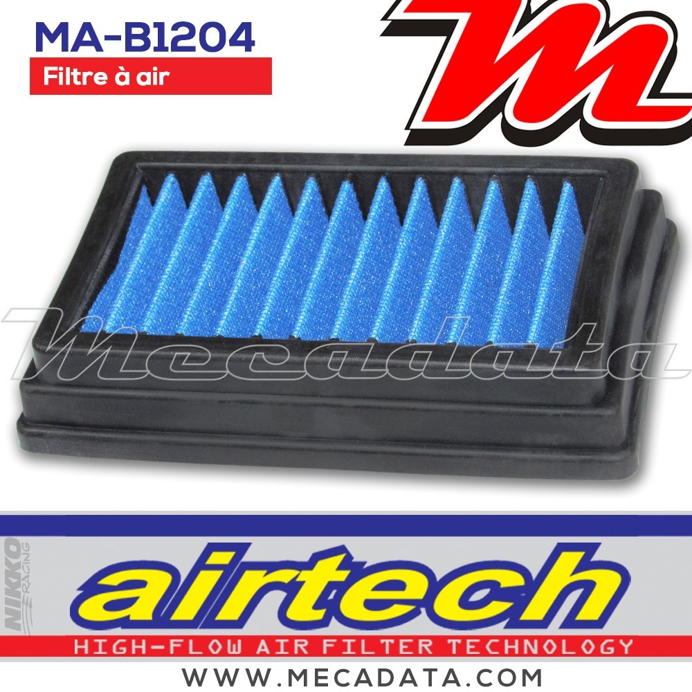 Filtre à air Moto Airtech Nikko Racing MA-B1204