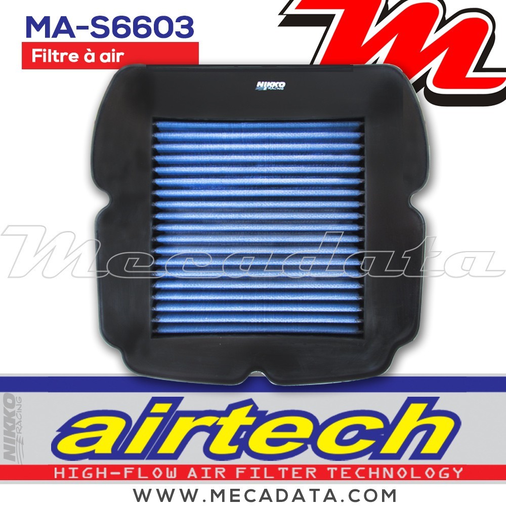 Filtre à air Moto Airtech Nikko Racing MA-S6603