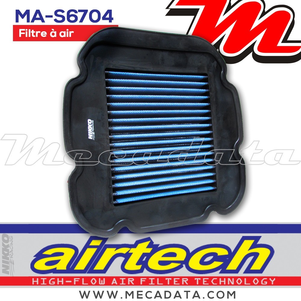 Filtre à air Moto Airtech Nikko Racing MA-S6704