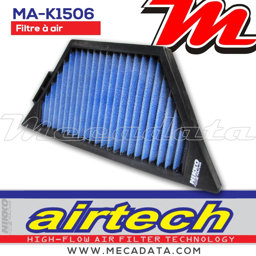 Filtre à air Moto Airtech Nikko Racing MA-K1506