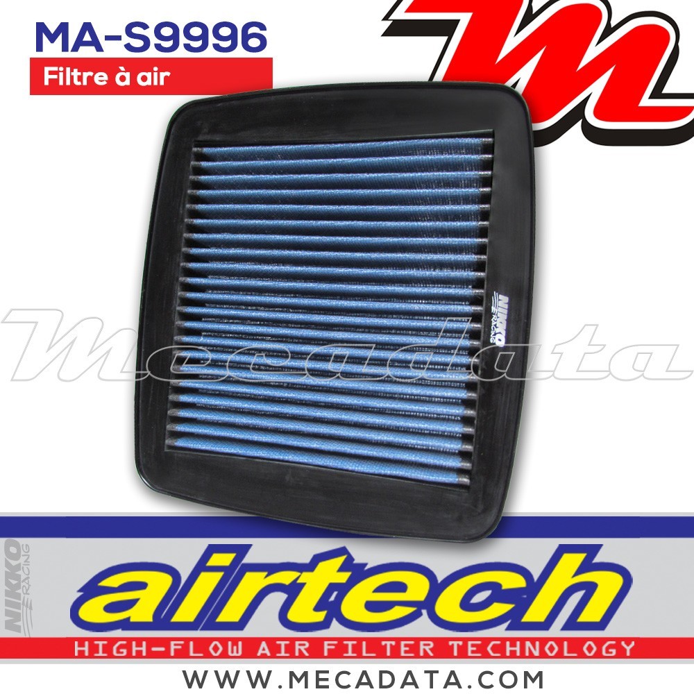 Filtre à air Moto Airtech Nikko Racing MA-S9996