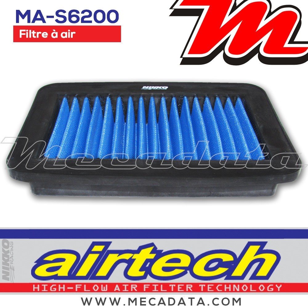 Filtre à air Moto Airtech Nikko Racing MA-S6200