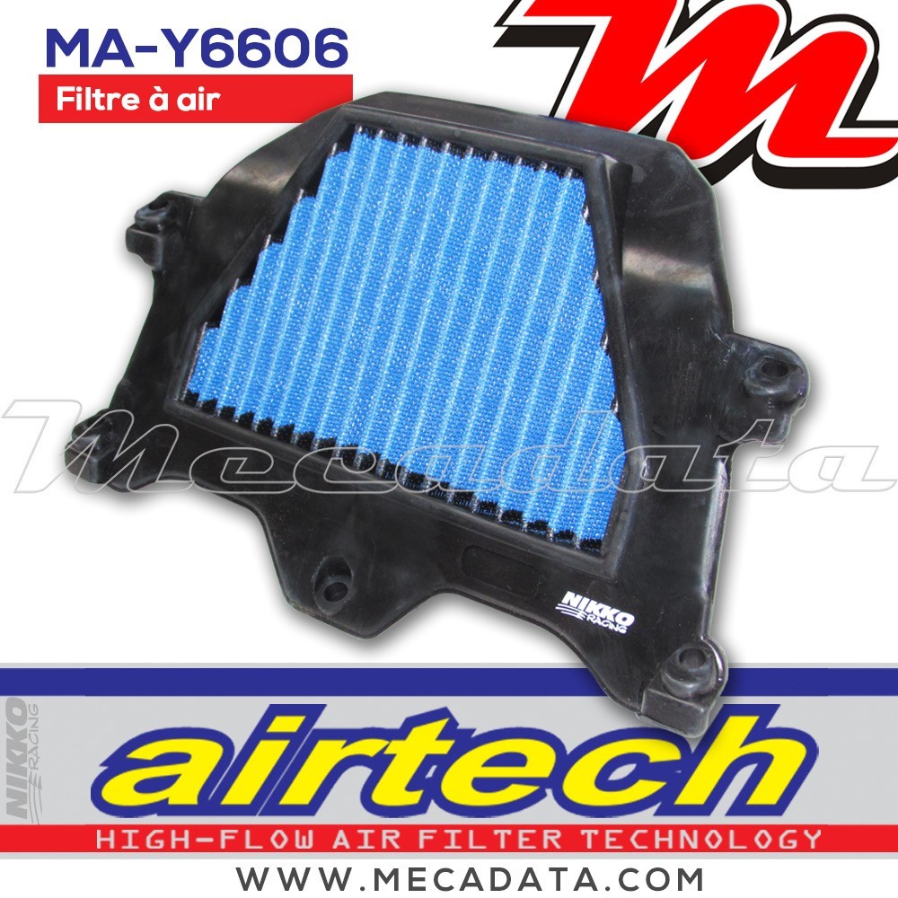 Filtre à air Moto Airtech Nikko Racing MA-Y6606