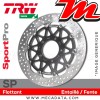 Disque de frein Avant droite ~ BMW S 1000 RR (2R10) 2016+ ~ TRW Lucas MSW 288 SP-R