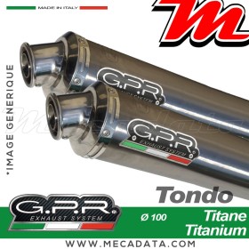 Silencieux Pot d'échappement GPR TONDO DUCATI MONSTER S2R 2004 - 2007