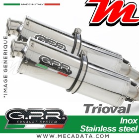 Silencieux Pot d'échappement GPR TRIOVAL APRILIA RSV 1000 R - FACTORY 2004 - 2005