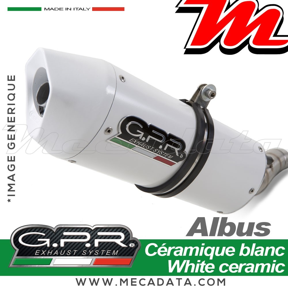 Silencieux Pot d'échappement GPR ALBUS CAN AM SPYDER RSS 2013 - 2016
