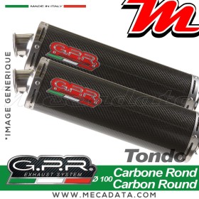 Silencieux Pot d'échappement GPR TONDO DUCATI MONSTER S4R 2003 - 2007