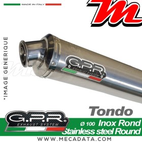 Silencieux Pot d'échappement GPR TONDO YAMAHA YZF 1000 R THUNDERACE 1996 - 2003