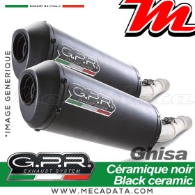 Silencieux Pot d'échappement GPR GHISA YAMAHA BT BULLDOG 1100 2002 - 2007