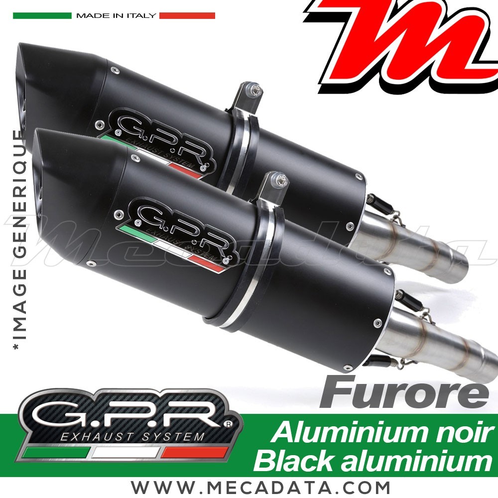 Silencieux Pot d'échappement GPR FURORE APRILIA RSV 1000 R - FACTORY 2004 - 2005