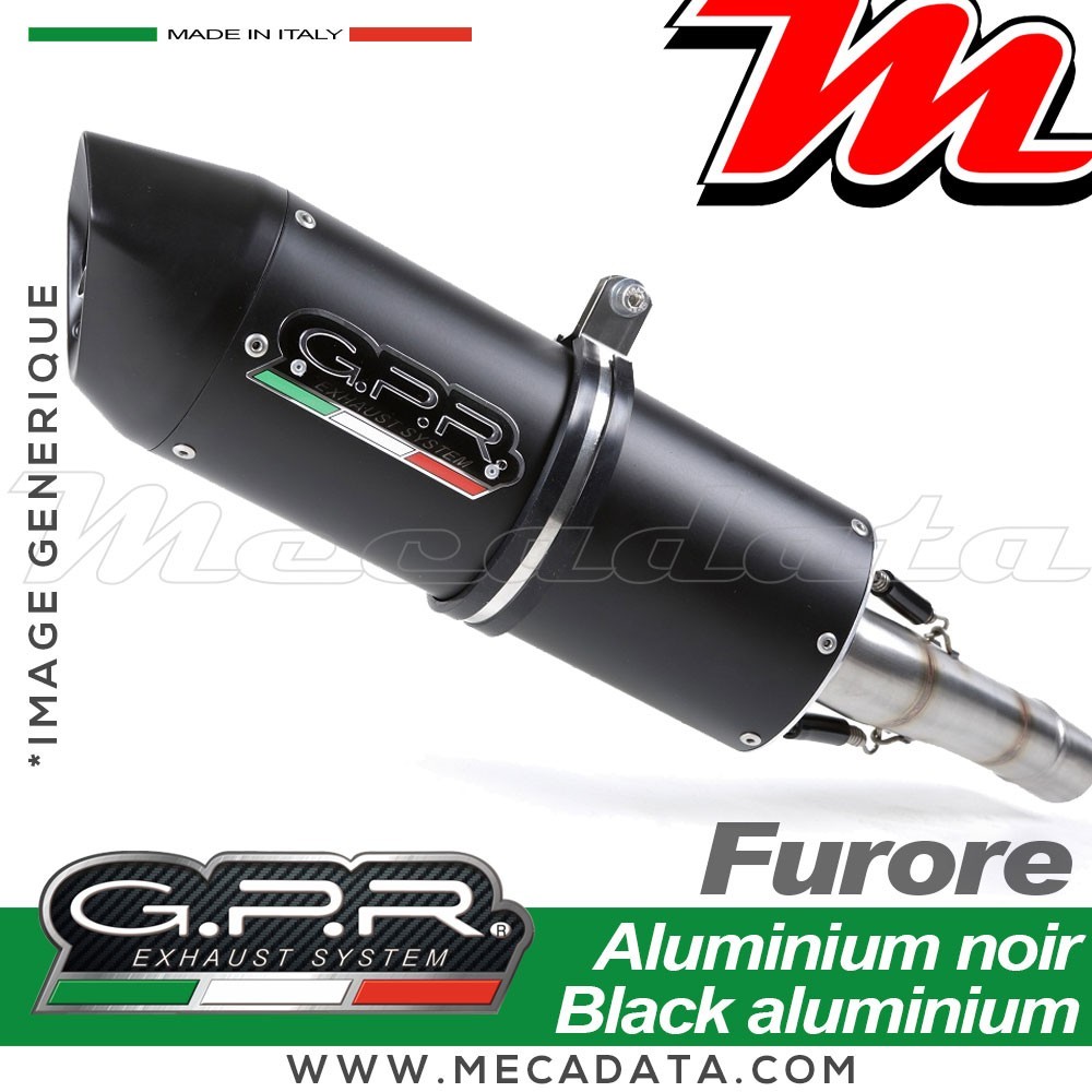 Silencieux Pot d'échappement GPR FURORE CAN AM SPYDER RSS 2013 - 2016