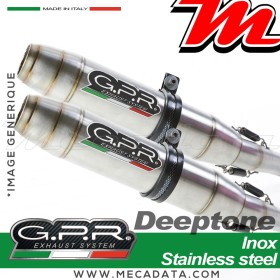Silencieux Pot d'échappement GPR DEEPTONE DUCATI 748 - S - SP - SPS - R - RS 1995 - 2002