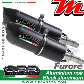Silencieux Pot d'échappement GPR FURORE SUZUKI TL 1000 R 1998 - 2002