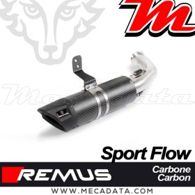 Silencieux Pot d'échappement REMUS Sport Flow Husqvarna Vitpilen / Svartpilen 401 2018 - 2019