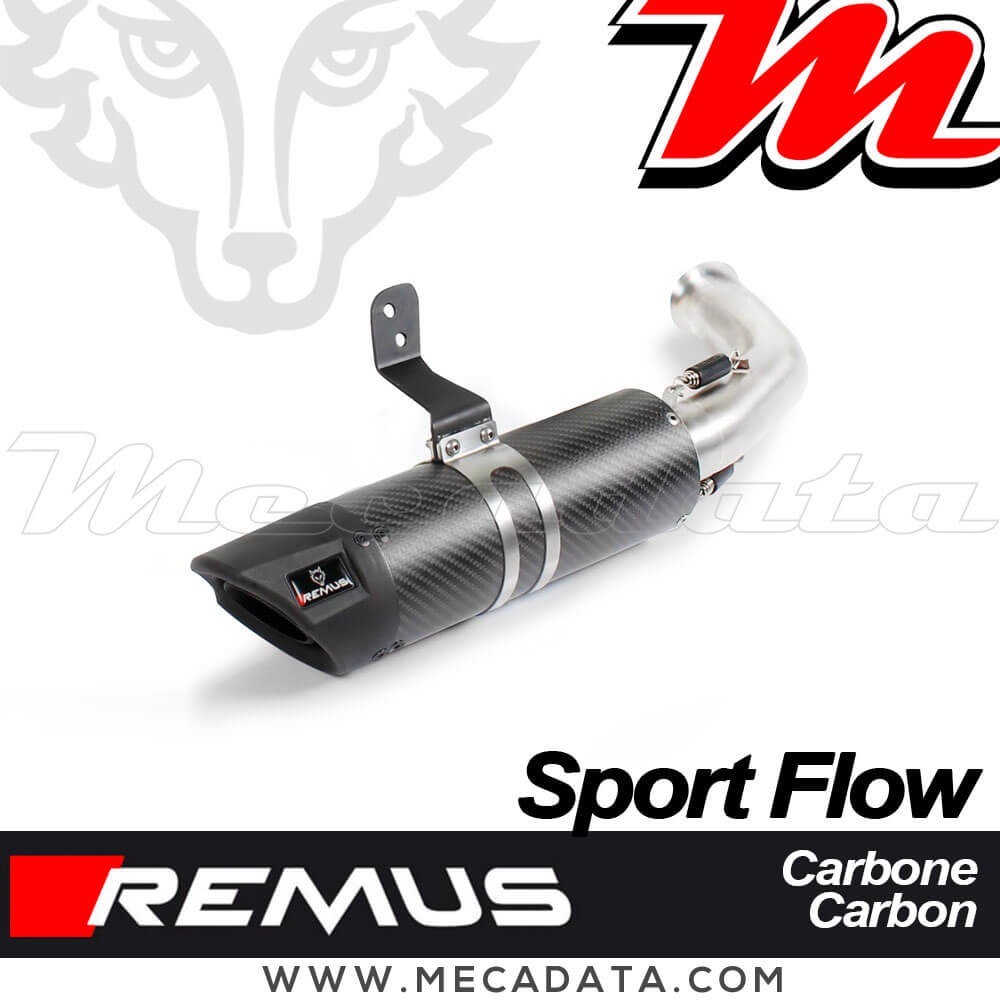 Silencieux Pot d'échappement REMUS Sport Flow Husqvarna Vitpilen / Svartpilen 401 2018 - 2019