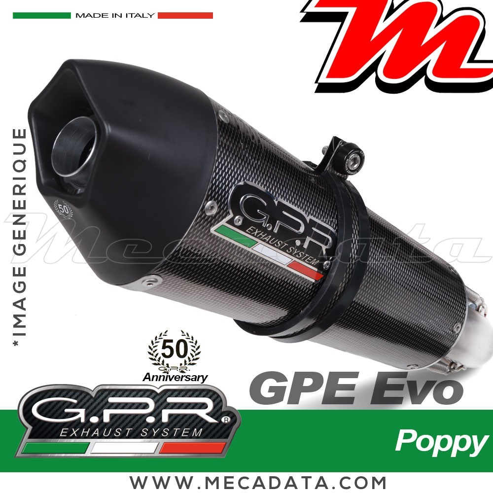 Silencieux Pot d'échappement GPR GPE ANNIVERSARY CAN AM SPYDER RSS 2013 - 2016