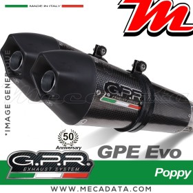 Silencieux Pot d'échappement GPR GPE ANNIVERSARY SUZUKI V-STROM DL 1000 2002 - 2013