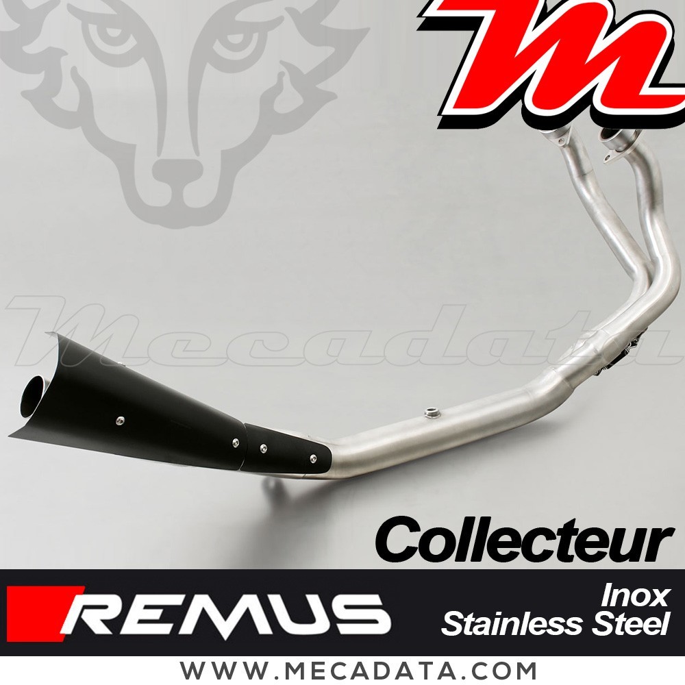 Collecteur Pot d'échappement REMUS Honda CRF 1000 Africa Twin Adventure Sport 2018 +