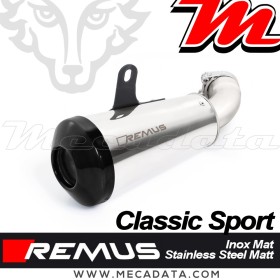 Silencieux d'échappement REMUS Classic Sport Benelli Leoncino 500 2018 - 2024