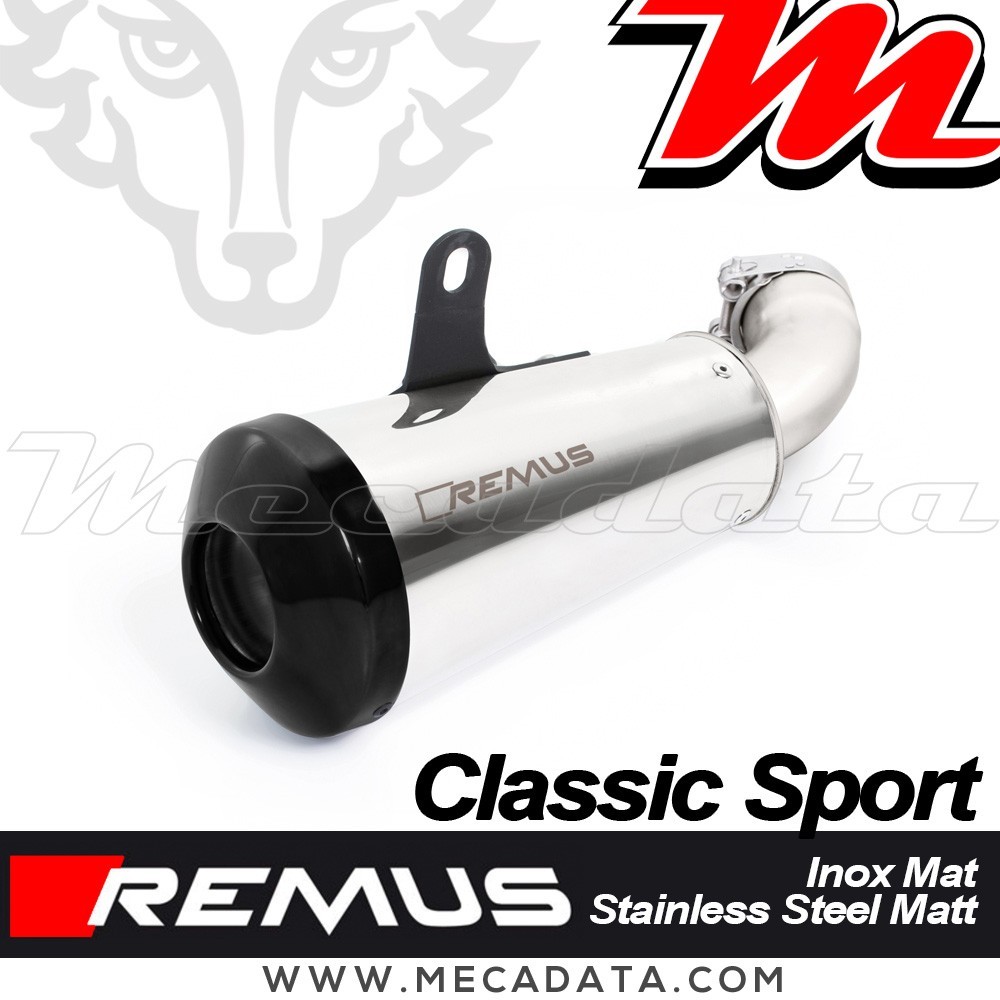 Silencieux d'échappement REMUS Classic Sport Benelli Leoncino 500 2018 - 2024