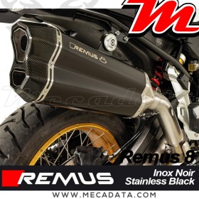 Silencieux Pot d'échappement REMUS Remus 8 BMW F 750 GS 2018 +