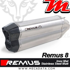 Silencieux Pot d'échappement REMUS Remus 8 BMW F 750 GS 2018 +