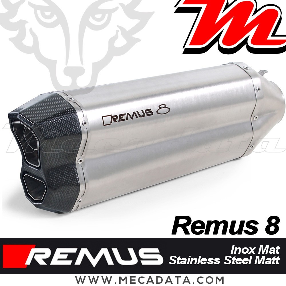 Silencieux Pot d'échappement REMUS Remus 8 BMW F 850 GS 2018 +