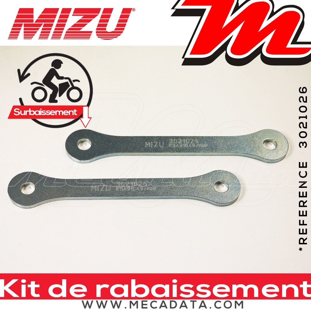 Kit Rabaissement ~ Kawasaki Versys-X 300 ~ ( LE300 ) 2017 - 2020 ~ Mizu - 30 mm