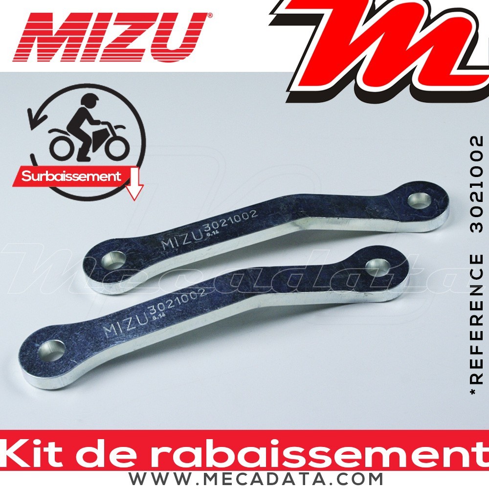 Kit Rabaissement ~ Kawasaki ZZR 1100 ~ ( ZXT10D ) 1993 - 2001 ~ Mizu - 30 mm