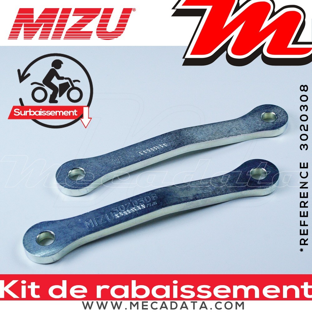 Kit Rabaissement ~ Suzuki SV 1000 N / S ~ ( WVBX ) 2003 - 2005 ~ Mizu - 30 mm