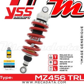 Amortisseur BMW R 850 R ABS (R21/R28) 2002 ~ YSS MZ456 TRL