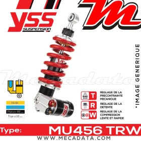 Amortisseur Ducati Hypermotard 821 SP ABS (B200AA/B301AA) 2014 ~ YSS MU456 TRW