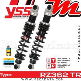 Amortisseur Kawasaki ZR 1100 A Zephyr (ZRT10A) 1993 ~ YSS RZ362 TRL