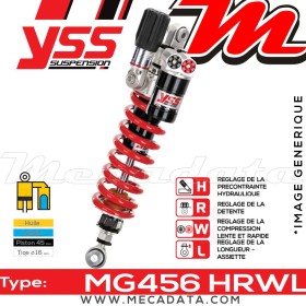 Amortisseur KTM Adventure 1190 ABS () 2013 ~ YSS MG456 HRW