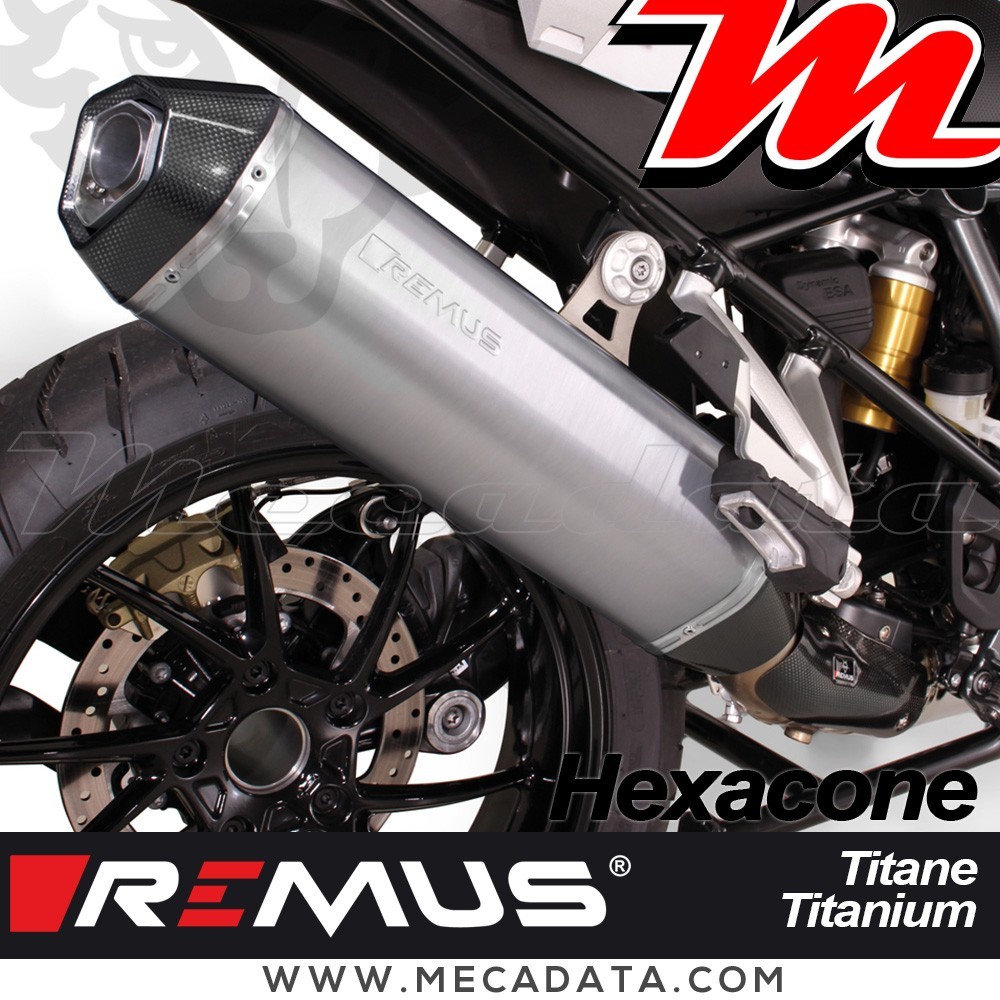 Silencieux d'échappement - BMW R 1250 GS 2019 - REMUS Hexacone