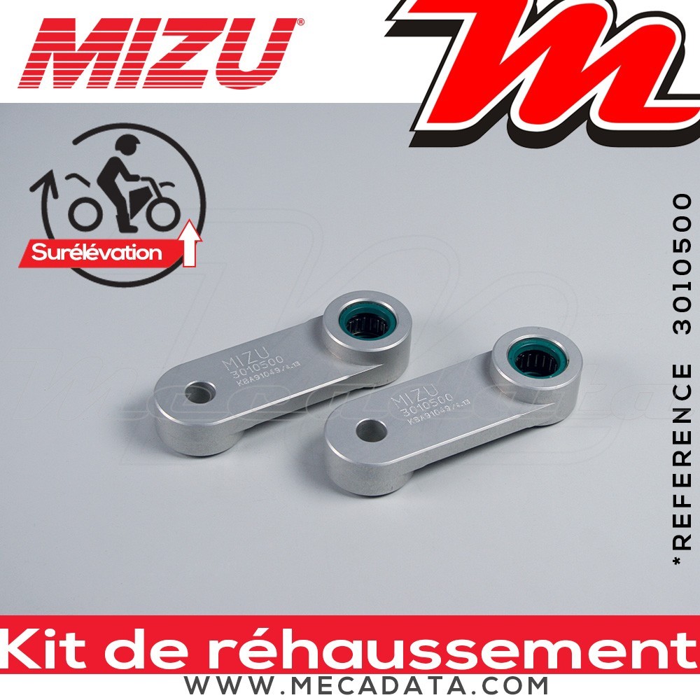 Kit de Rehaussement Mizu - 25 mm BMW F 650 CS Scarver (K14) 2002 - 2005