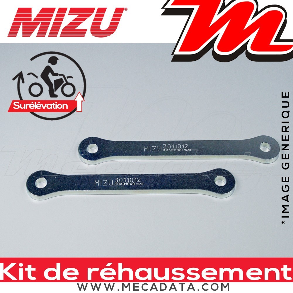 Kit de Rehaussement ~ KAWASAKI Z H2 ~ (ZRT00K) 2020 - 2022 ~ Mizu + 30 mm