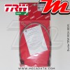 Durite de frein ~ Aprilia RS 125 (MP) 1999-2004 ~ TRW-Lucas MCH 811 V1 - Avant
