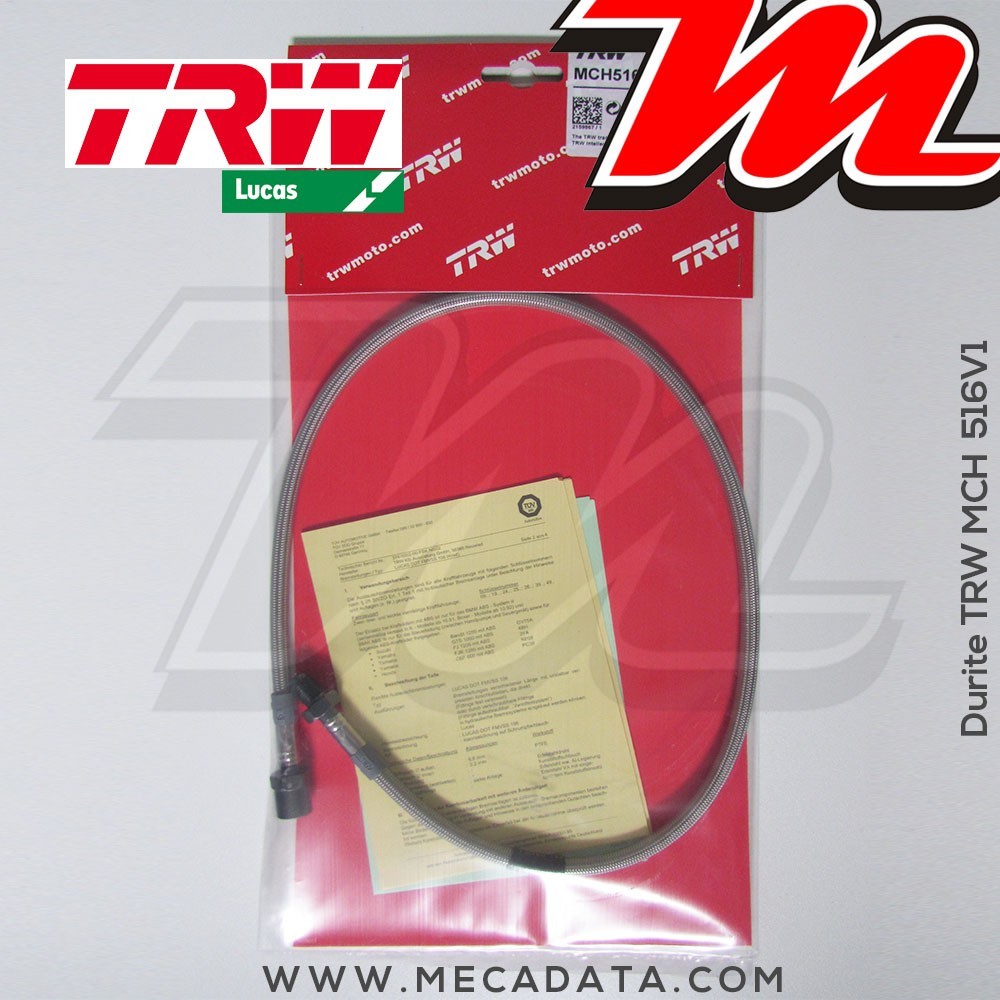 Durite de frein ~ BMW R 75 750 / 6 (R75/6) 1973-1976 ~ TRW-Lucas MCH 516 V1 - Avant 