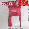 Durite de frein ~ BMW F 650 GS (R13) 2000-2002 ~ TRW-Lucas MCH 501 H1 - Arrière