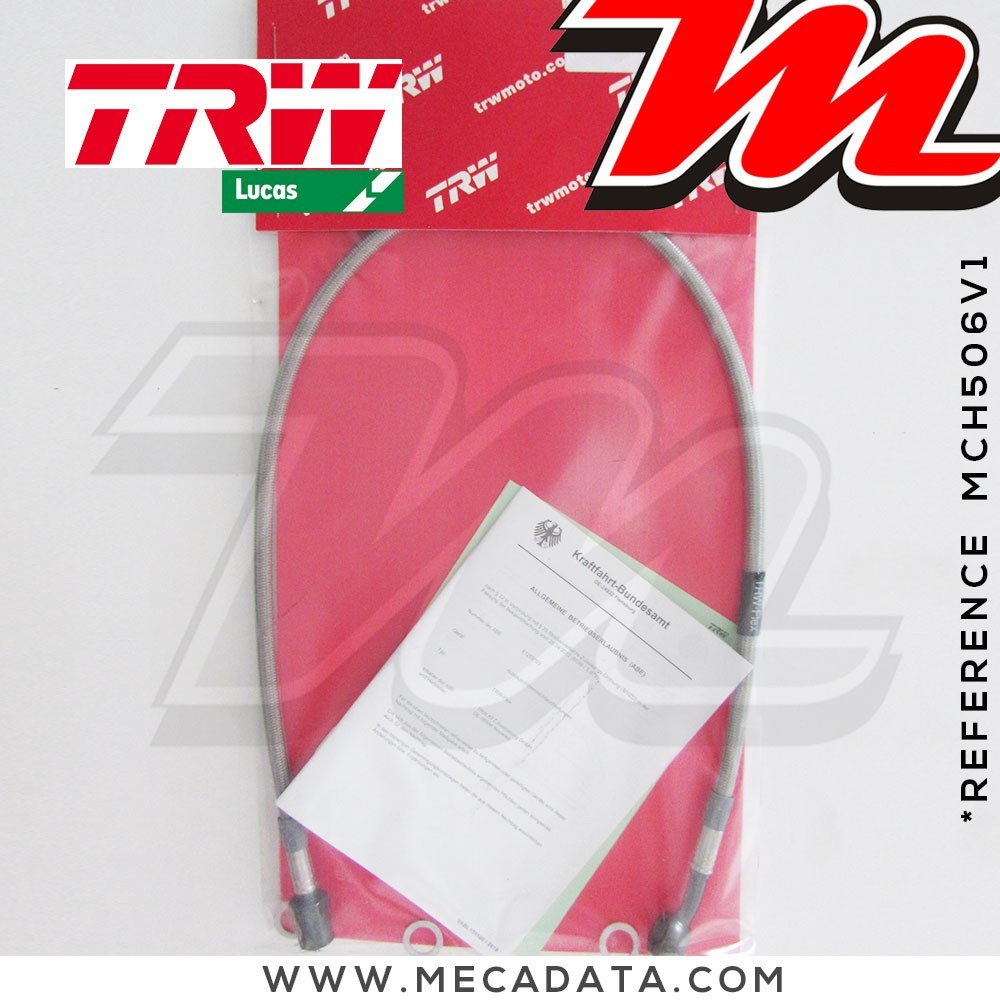 Durite de frein ~ BMW R 80 800 GS (247E) 7/1987-7/1990 ~ TRW-Lucas MCH 506 V1 - Avant 