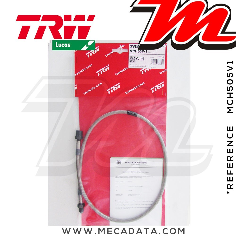 Durite de frein ~ BMW R 80 800 G/S (247E) 1981-1987 ~ TRW-Lucas MCH 505 V1 - Avant 