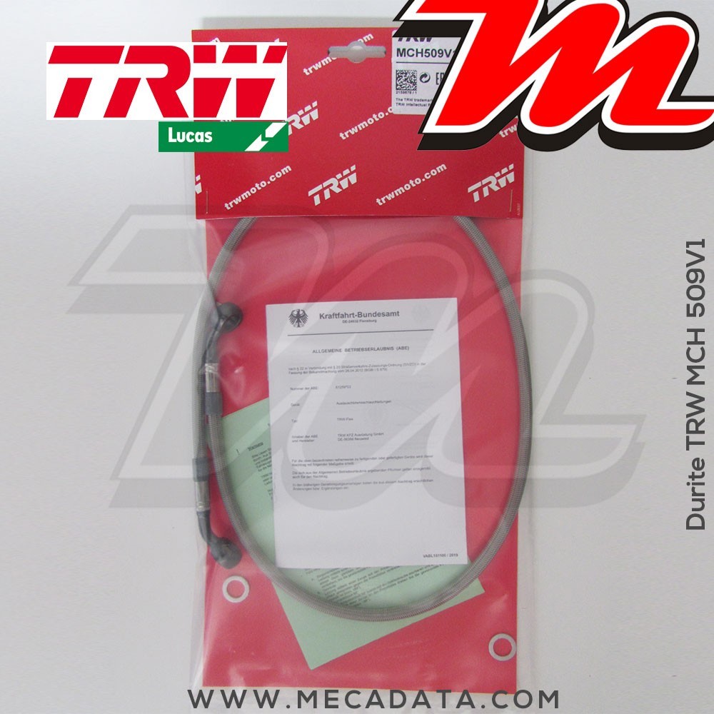 Durite de frein ~ BMW K 75 750 /2 (75) 9/1991-1994 ~ TRW-Lucas MCH 509 V1 - Avant 