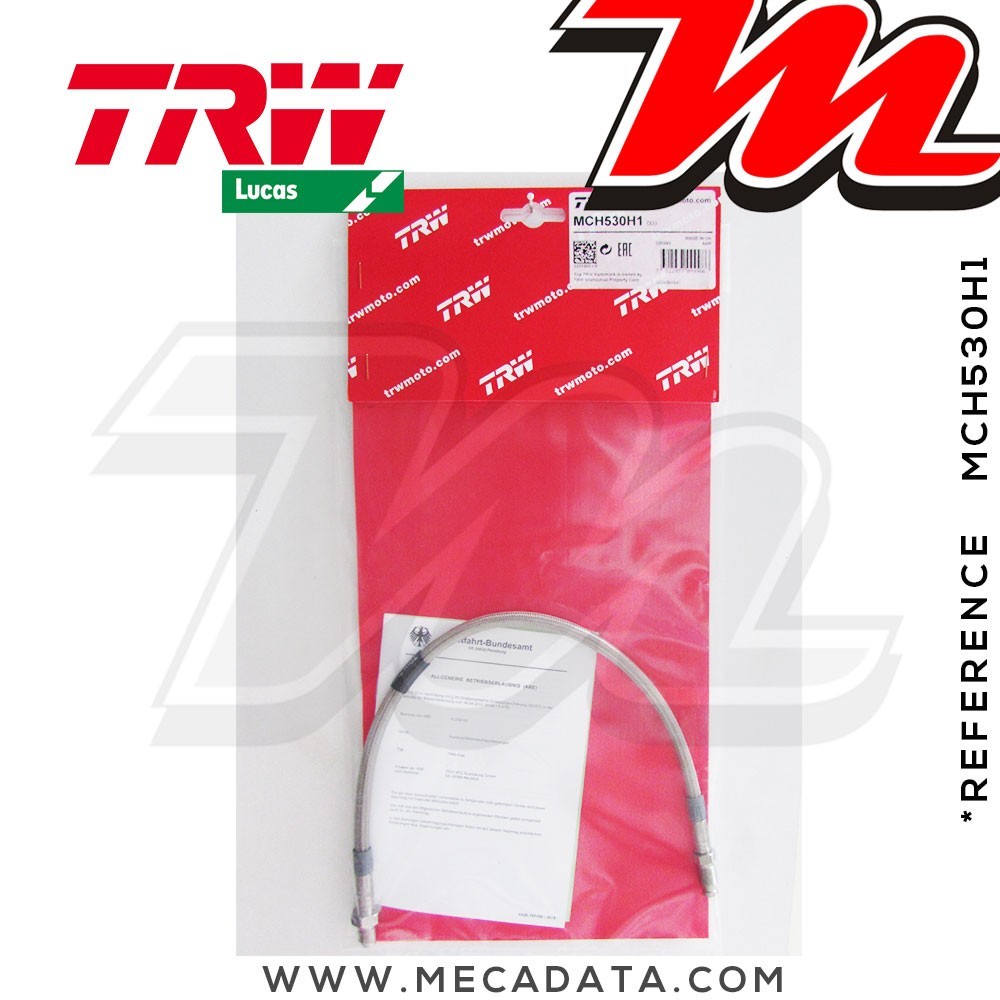 Durite de frein ~ BMW K 75 750 S (75) 9/1991-1994 ~ TRW-Lucas MCH 530 H1 - Arrière 