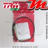 Durite de frein ~ BMW R 100 1000 R (247) 1992-1995 ~ TRW-Lucas MCH 549 V1 - Avant