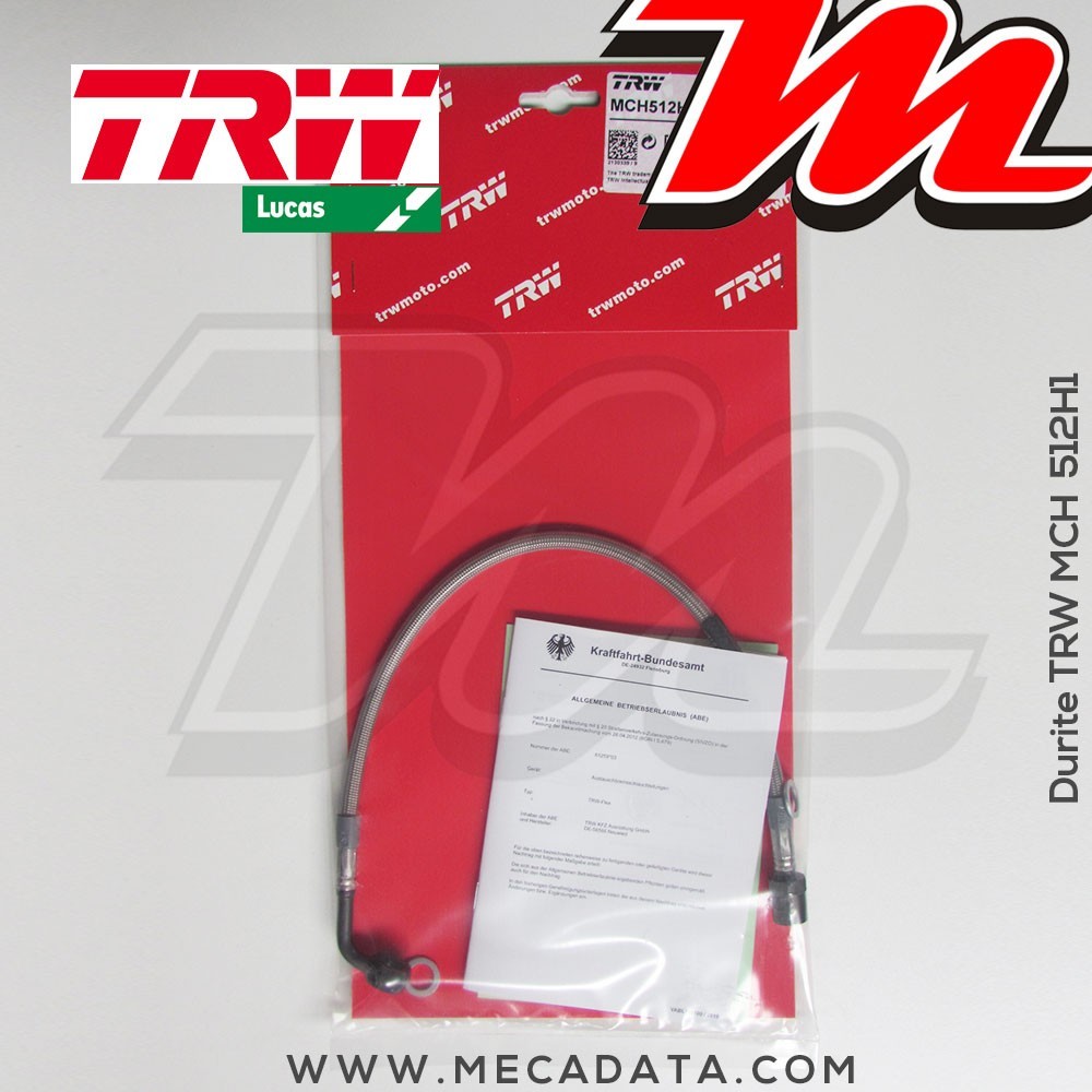 Durite de frein ~ BMW R 850 GS ABS (R21) 1998-2000 ~ TRW-Lucas MCH 512 H1 - Arrière 