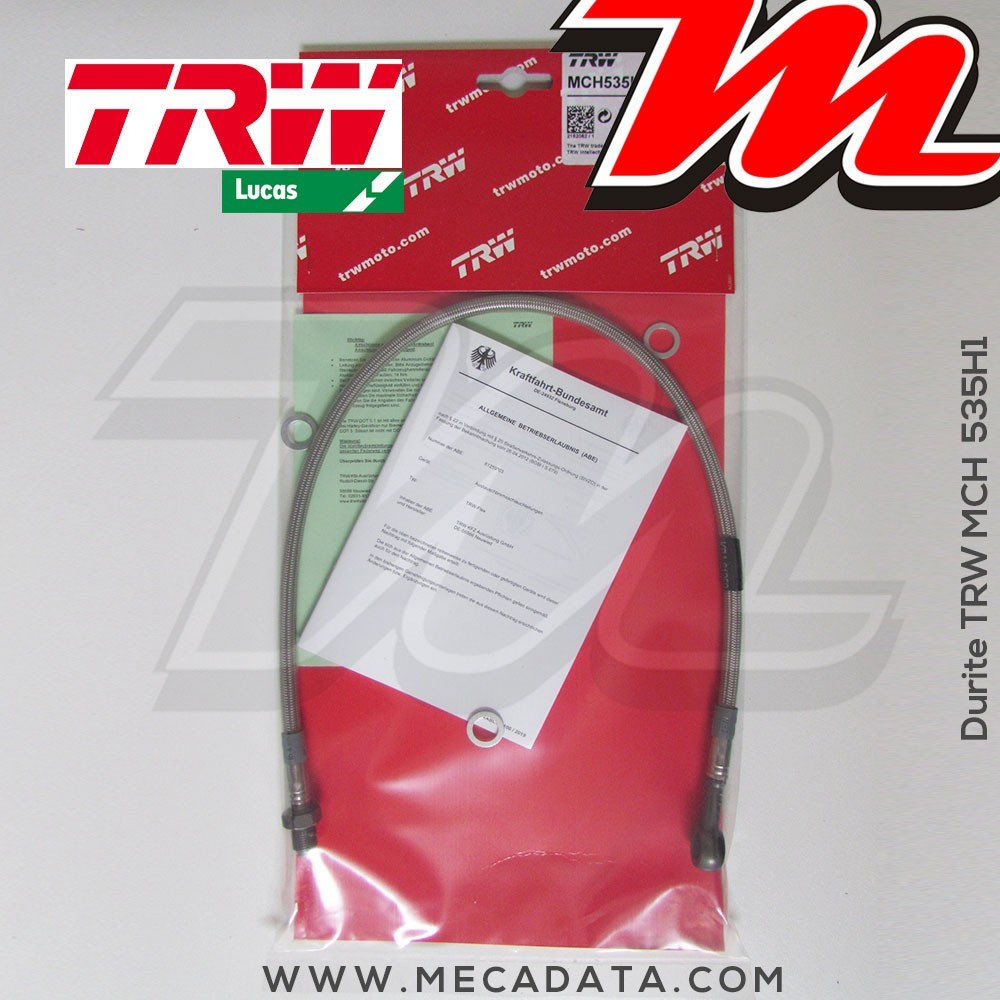 Durite de frein ~ BMW R 850 C (259C) 1997-2001 ~ TRW-Lucas MCH 535 H1 - Arrière 